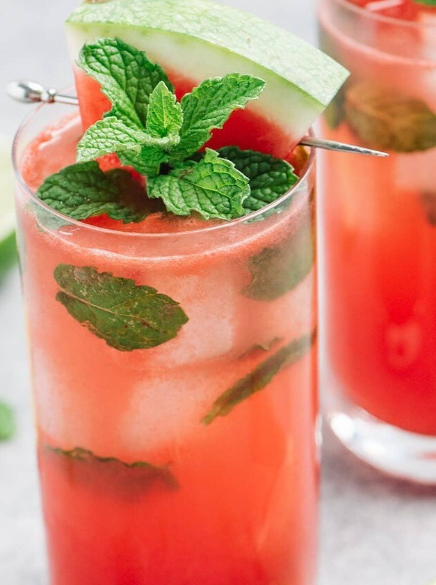 Watermelon Mojitos