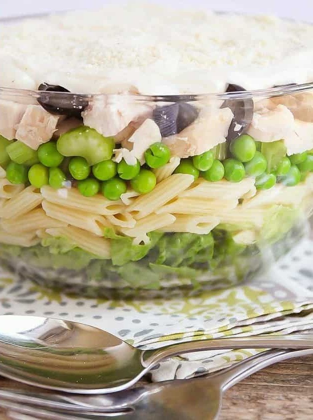 Layered Pasta Salad