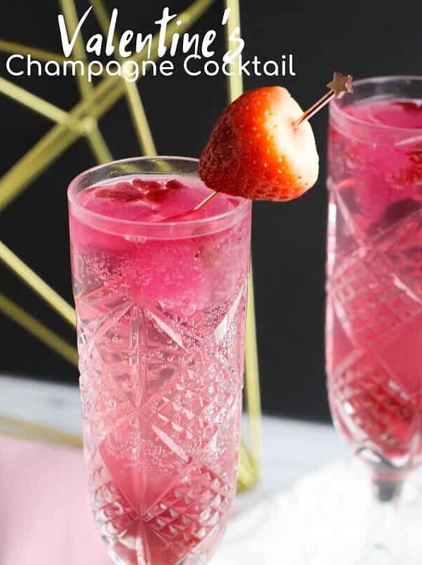 Grapefruit Champagne Cocktail