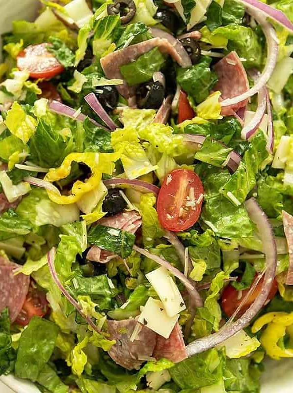 Keto Italian Chopped Salad