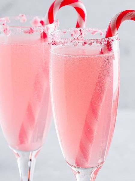 Peppermint Mimosas