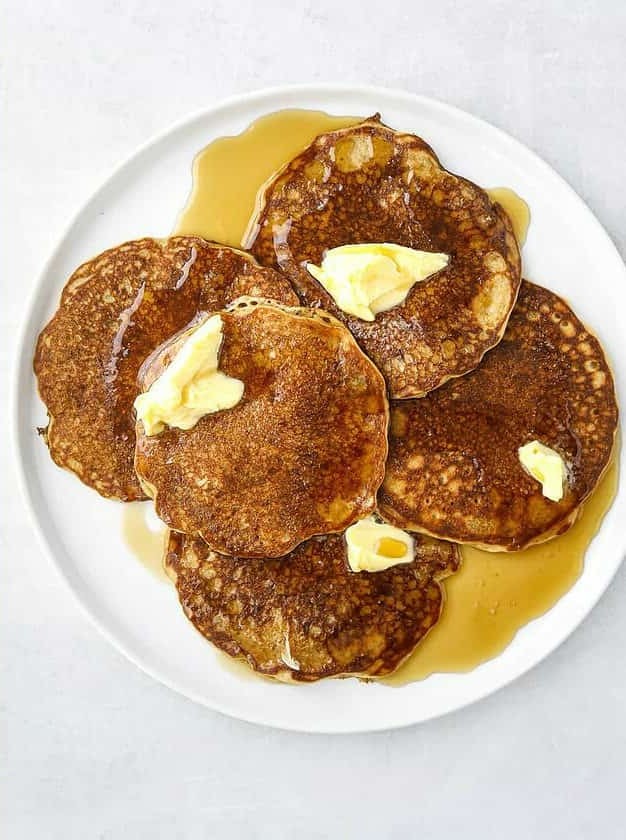 Oat Flour Buttermilk Pancakes