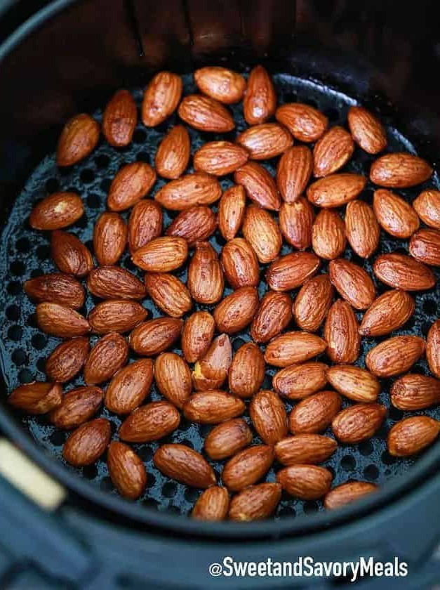 Air Fryer Roasted Almonds