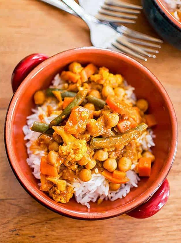 Vegetable Chickpea Curry