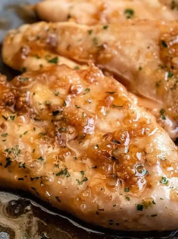 Garlic Brown Sugar Baked Chicken Breasts