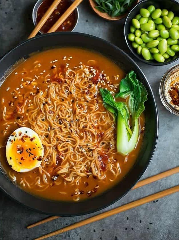 Spicy Vegetarian Ramen