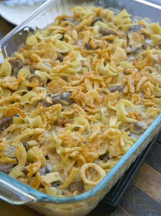 Beef Stroganoff Casserole