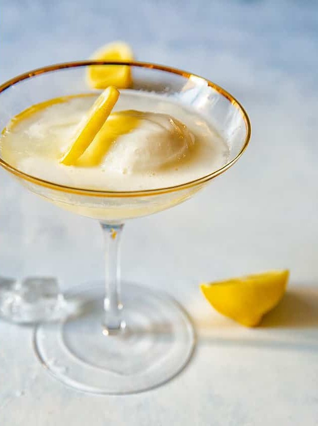 Lemon Prosecco Float Sgroppino