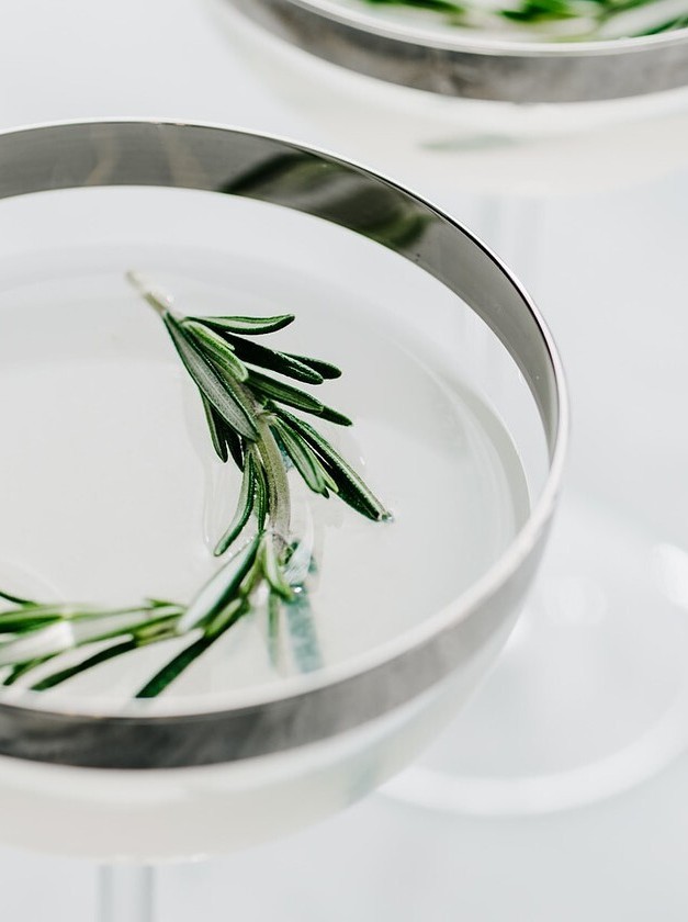 Rosemary Vodka Gimlet