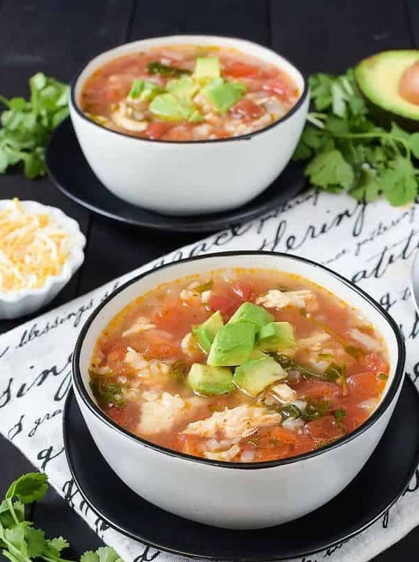 Spicy Chicken and Rice Soup