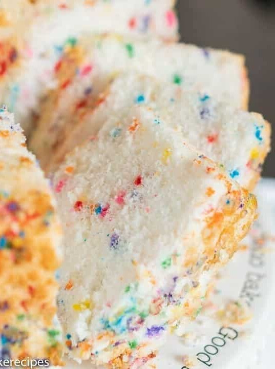 Funfetti Angel Food Cake