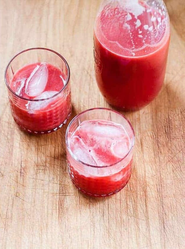 Strawberry Hibiscus Cooler