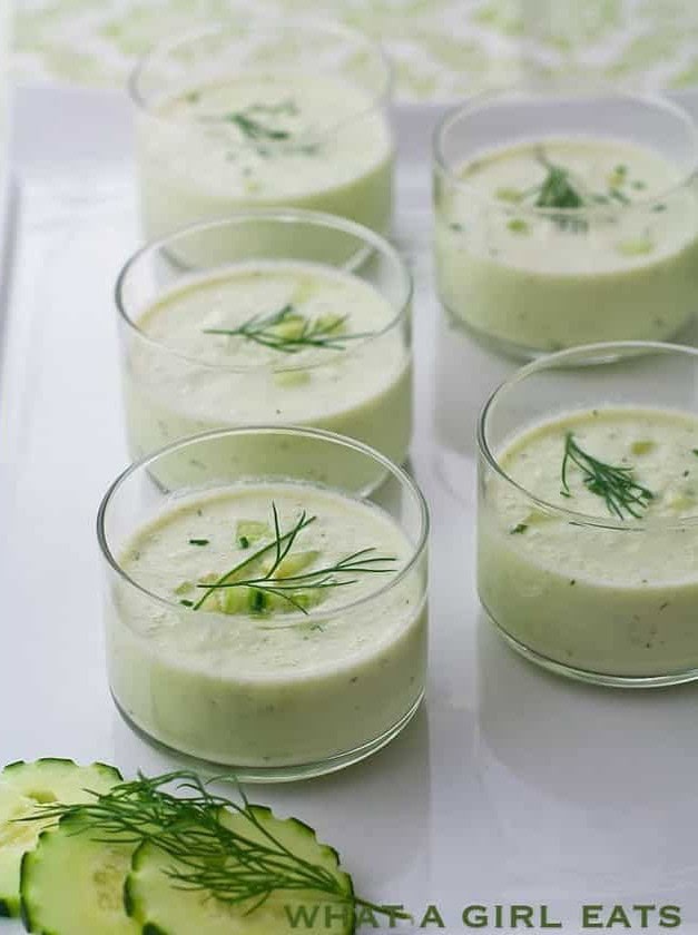 Cold Cucumber Soup