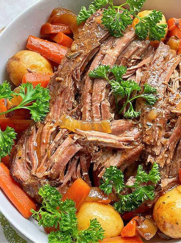 Slow Cooker Sirloin Tip Roast