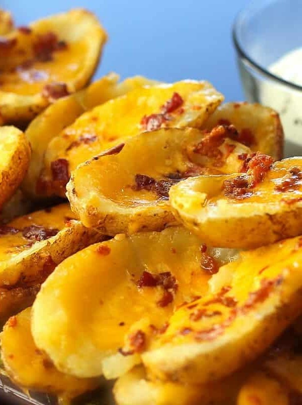 Loaded Cheesy Potato Skins