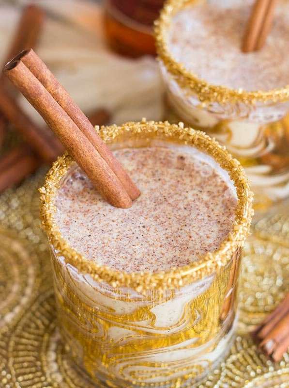 Bourbon Chai Eggnog