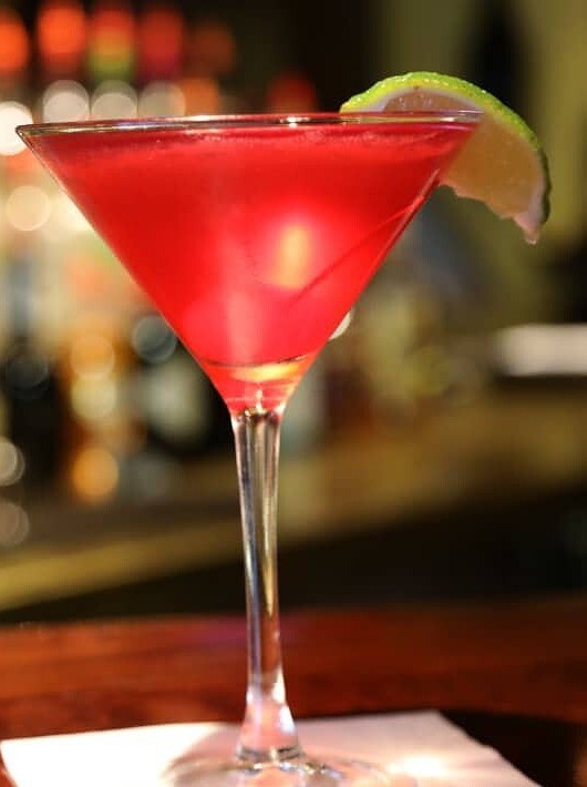 Pomegranate Breeze Martini