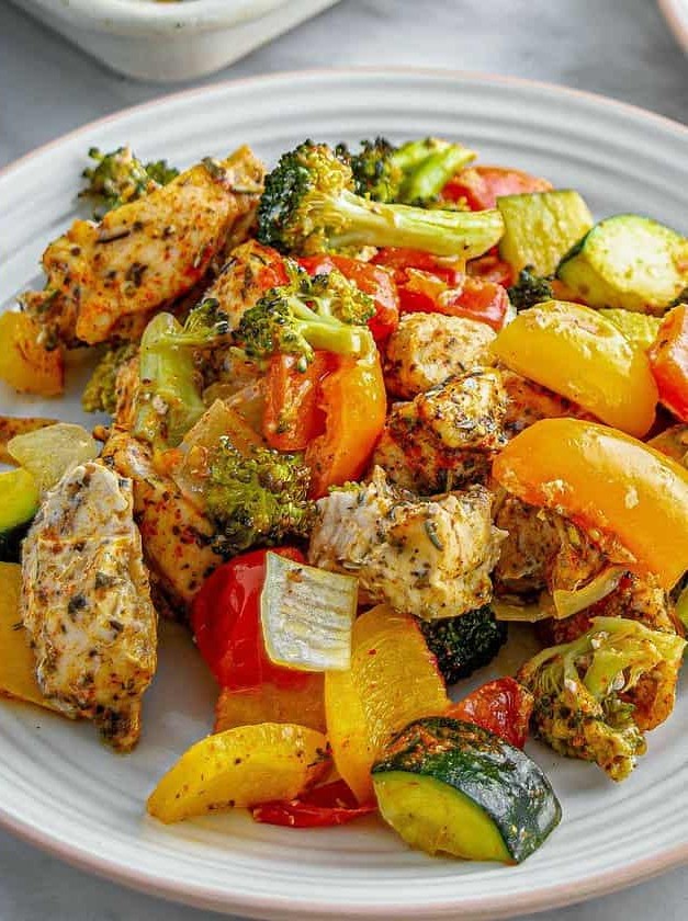 Roasted Chicken and Veggies