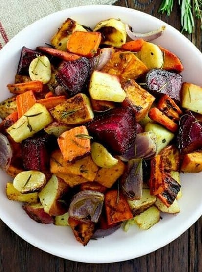 Oven Roasted Root Vegetables