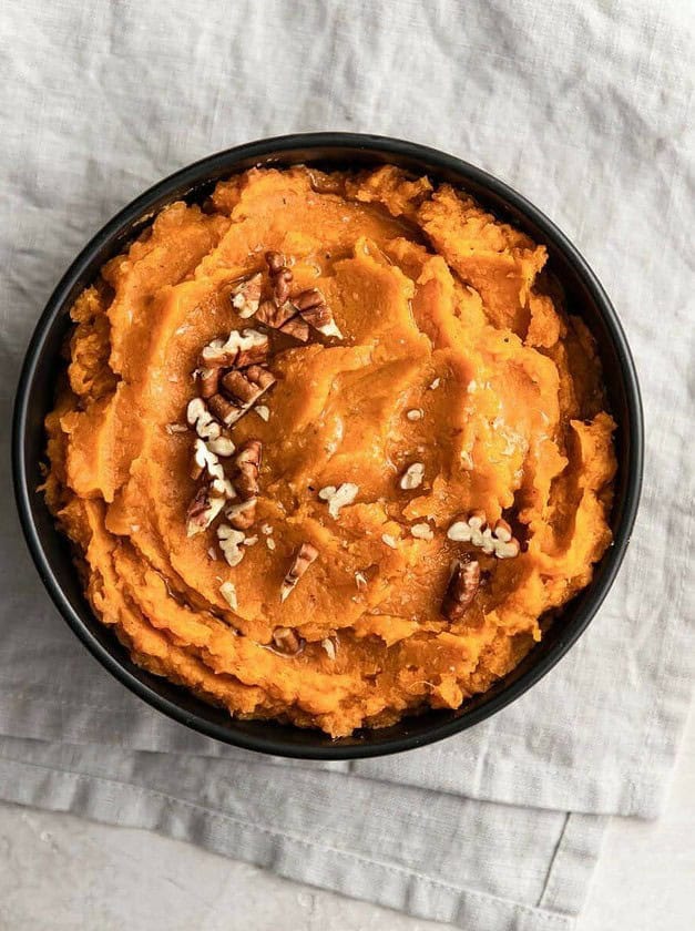 Vegan Mashed Sweet Potatoes