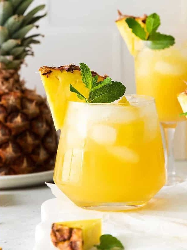 Pineapple Mint Julep Sangria