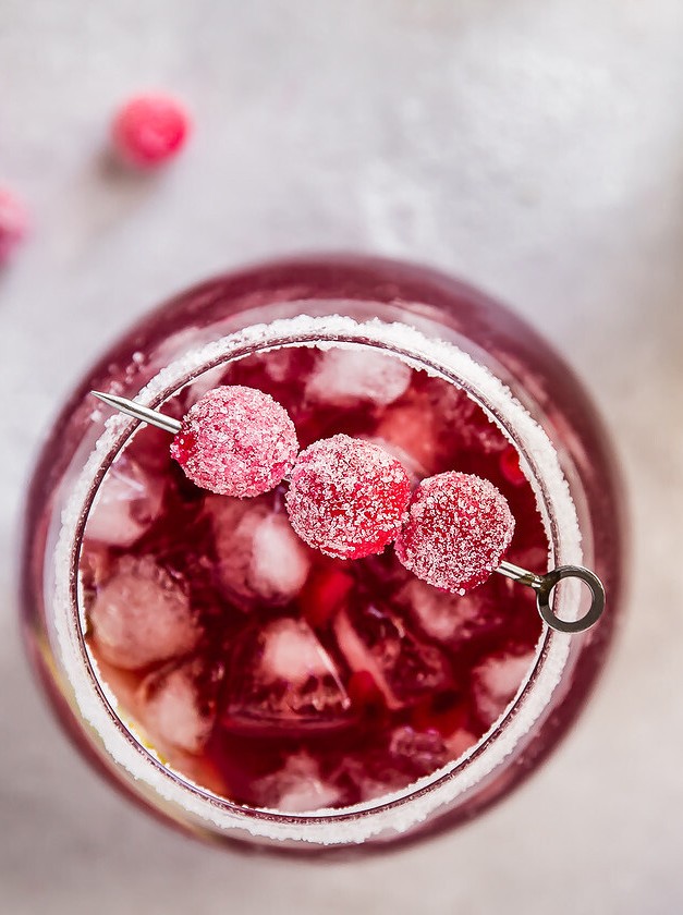 Cranberry Pomegranate Margarita