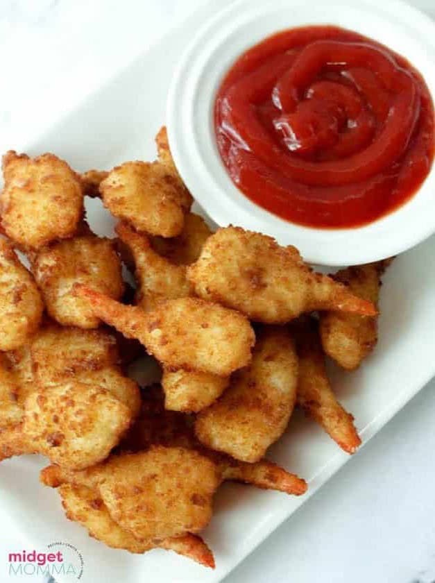 Air Fried Breaded Frozen Shrimp