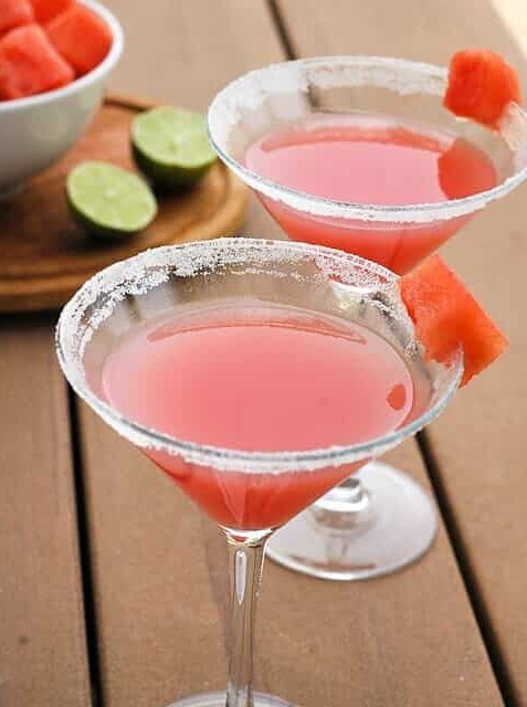 Watermelon Lime Cocktail