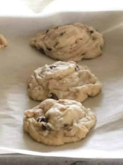 Dark Chocolate Peanut Butter Chip Cookies