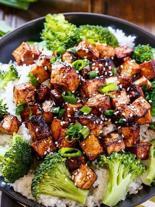 Asian Garlic Tofu