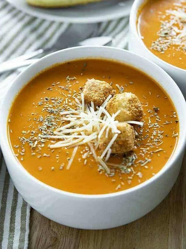 Slow Cooker Creamy Tomato Soup