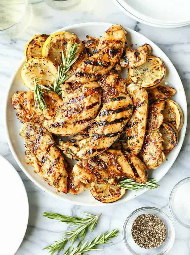 Grilled Honey Mustard Chicken Tenders