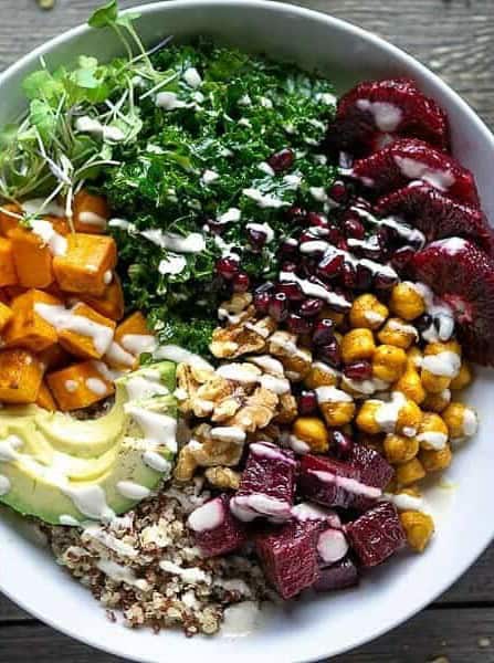 Turmeric Chickpea Buddha Bowl