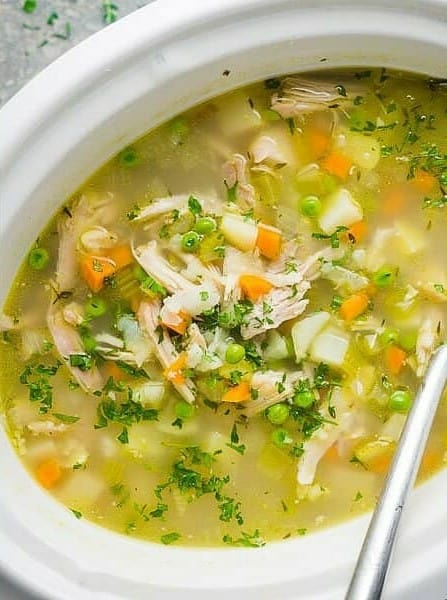 Crockpot Chicken Vegetable Soup