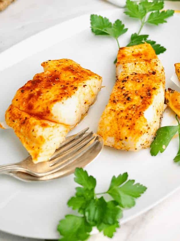 Air Fryer Halibut