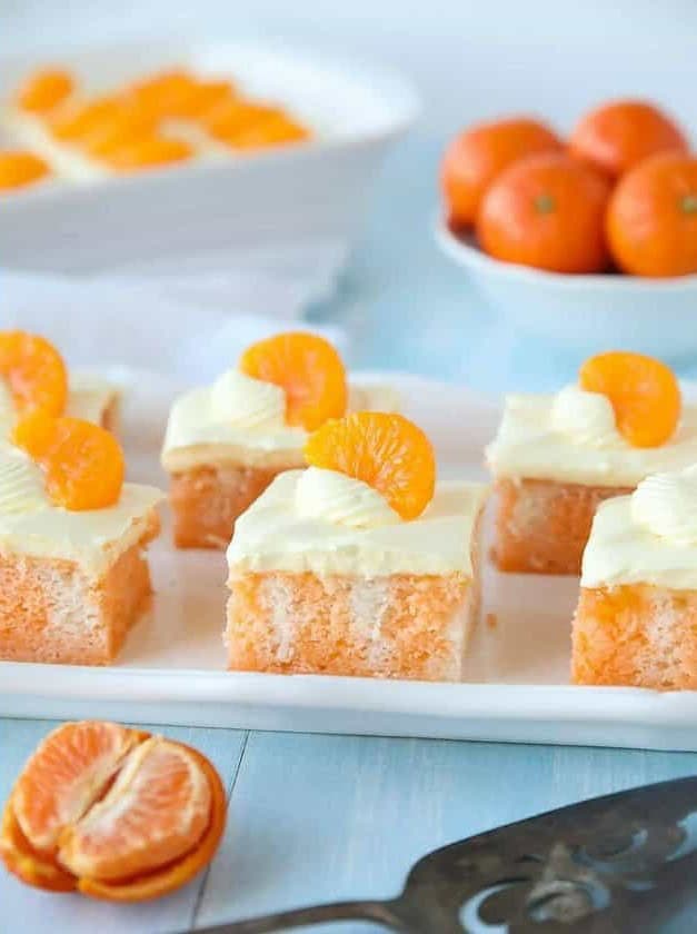 Orange Creamsicle Cake