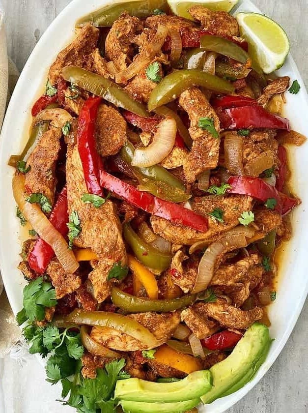 Slow Cooker Chicken Fajitas