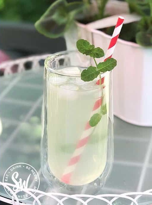 White Rum Elderflower Cocktail