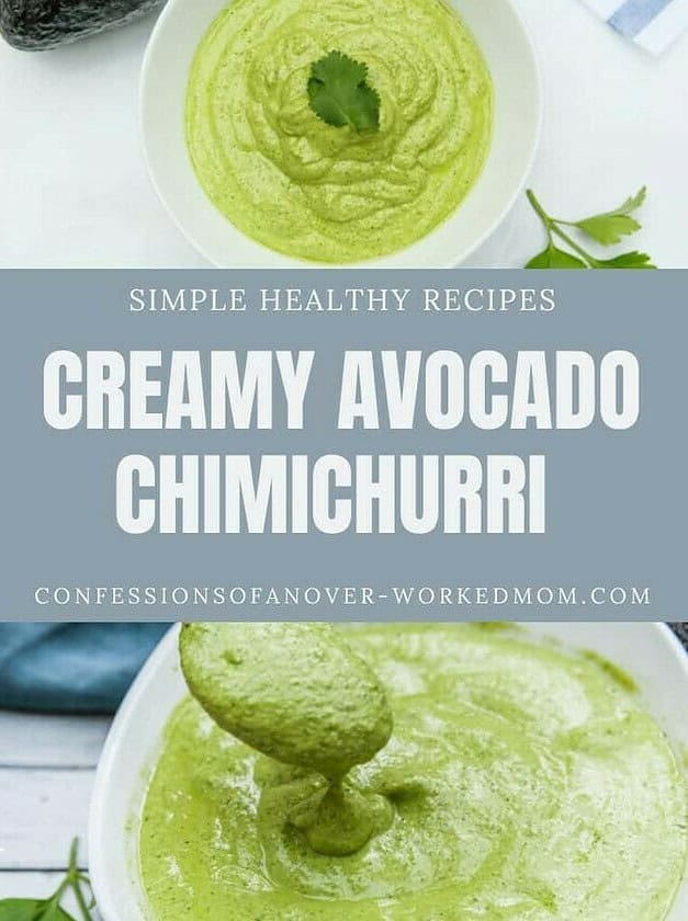 Avocado Chimichurri Sauce