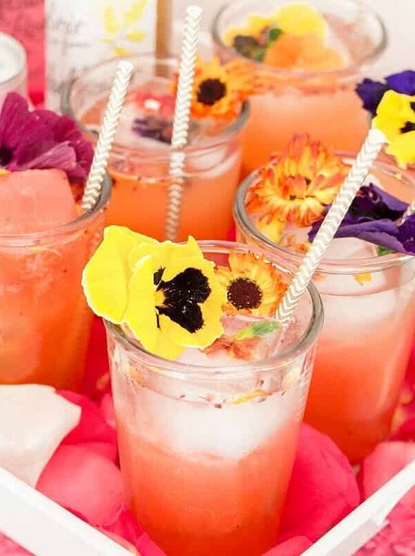 Berrylicious Floral Cocktail