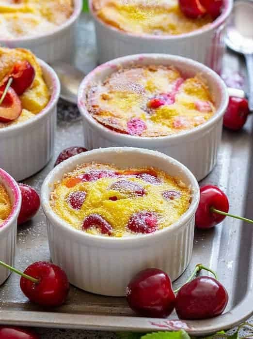 Mini Cherry Clafoutis