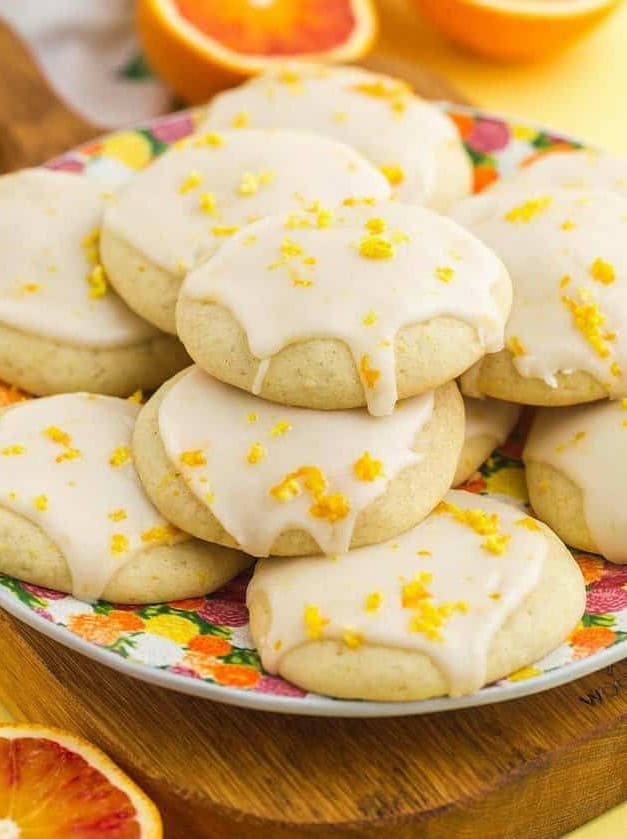 Soft Orange Cookies