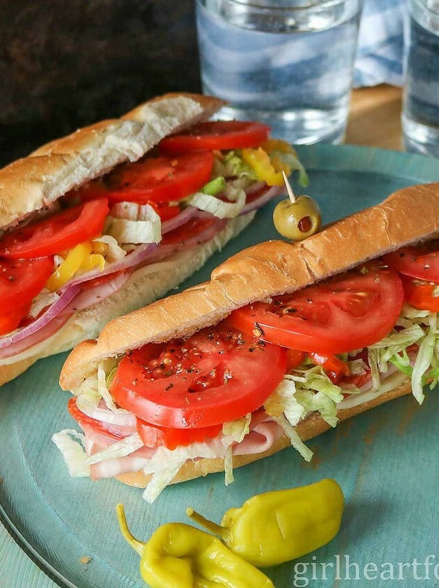 Italian Cold Cut Sub Sandwich