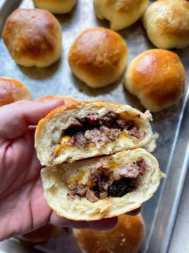 Leftover Brisket Kolaches