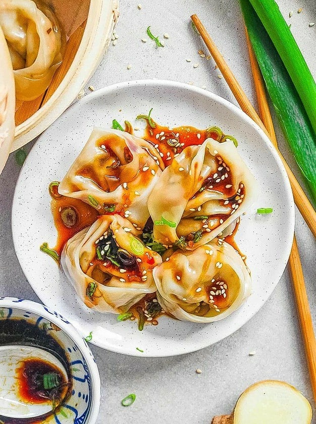 Vegetarian Wontons