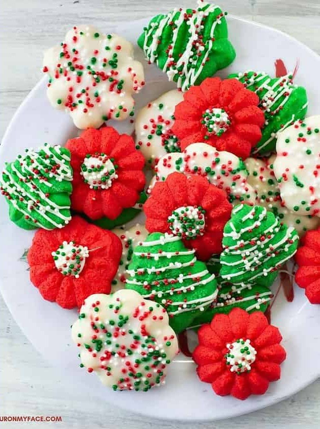 Cream Cheese Spritz Cookies