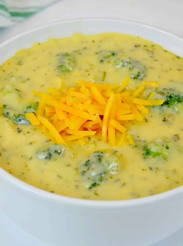 Keto Broccoli Cheddar Soup