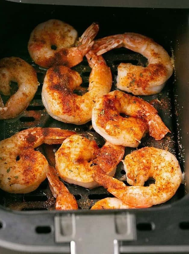 Air Fryer Frozen Shrimp