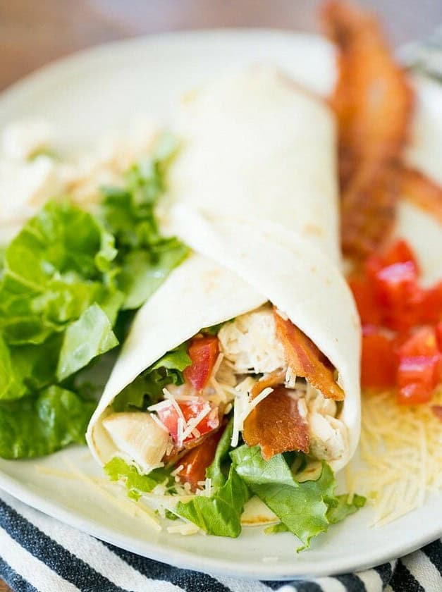 BLT Chicken Wrap