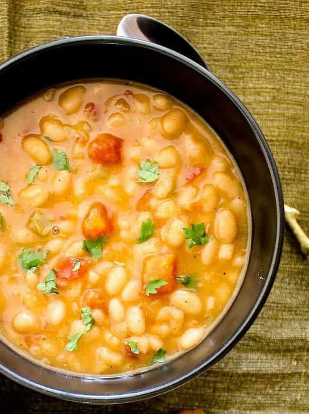 Southwestern Navy Bean Soup